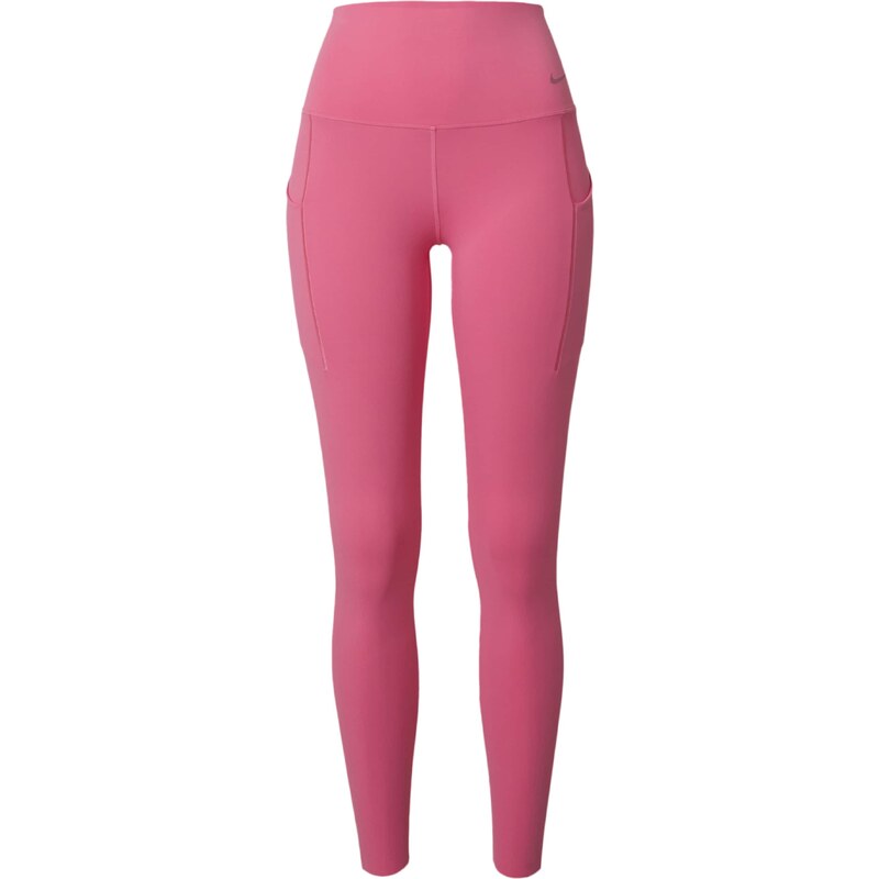 NIKE Sportovní kalhoty UNIVERSA šedá / pink