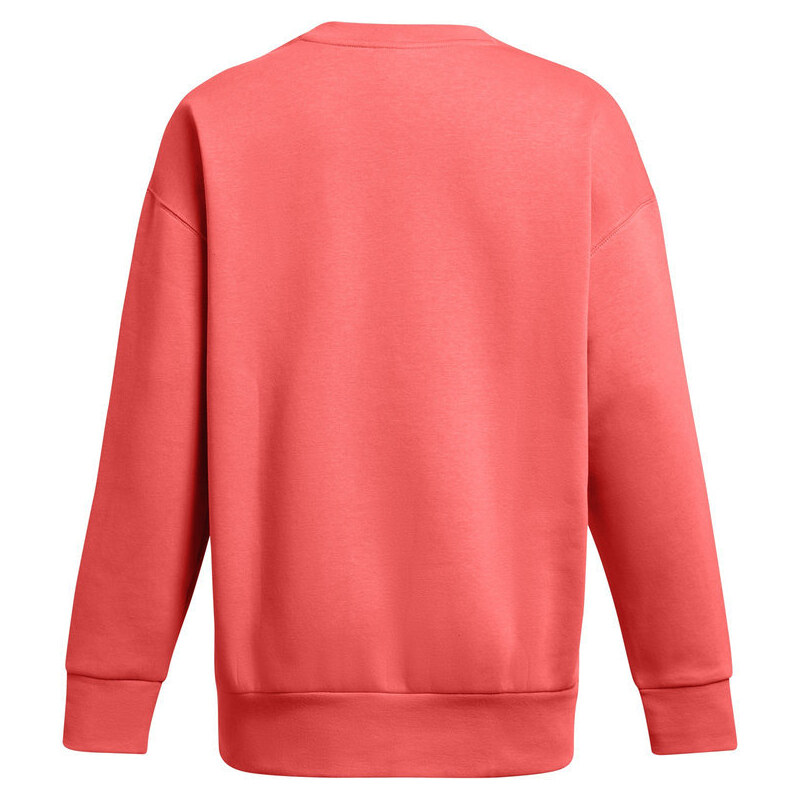 Under Armour Essential Fleece Oversized Crew | Coho/White