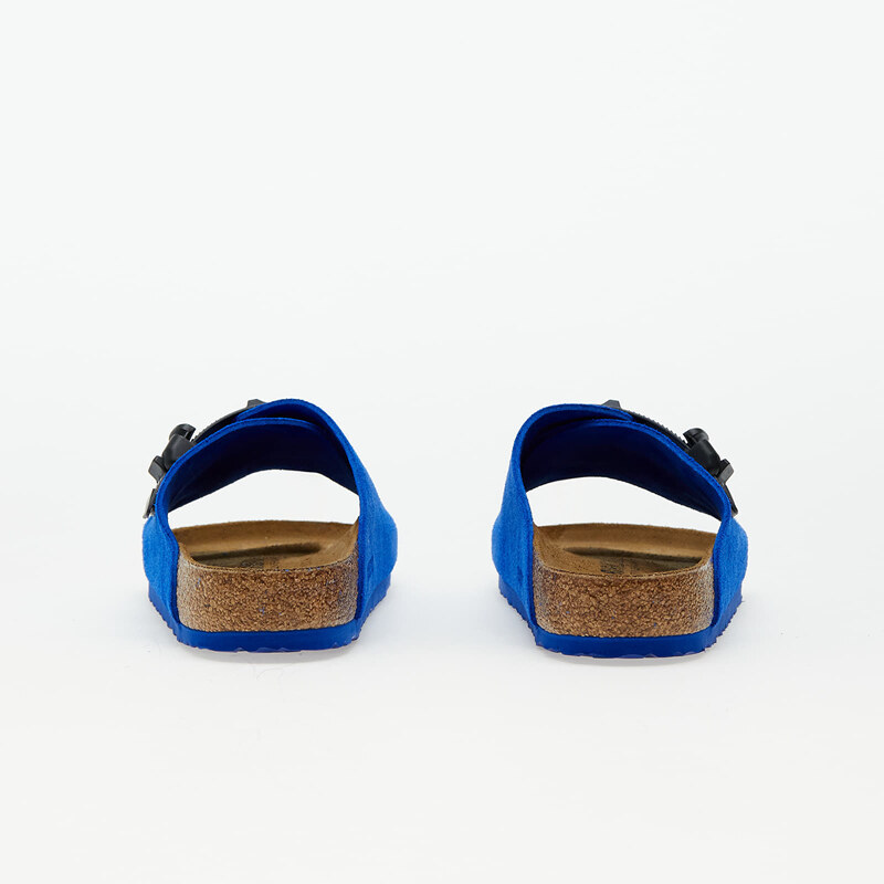 Pánské pantofle Birkenstock Zürich Tech Suede Leather Ultra Blue