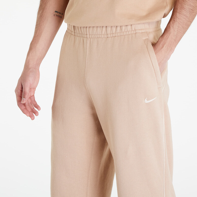 Pánské tepláky Nike x NOCTA Men's Open-Hem Fleece Pants Hemp/ Sanddrift