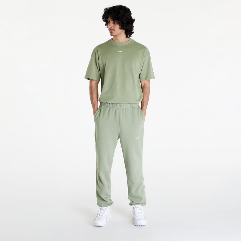 Nike Pánské tepláky M NRG NOCTA CS PANT FLC Oil Green/ Lt Liquid Lime