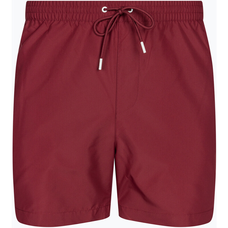 Pánské plavecké šortky Calvin Klein Medium Drawstring cordovan