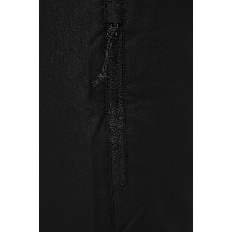 Outdoorové kalhoty Jack Wolfskin Active Track černá barva, 1508201