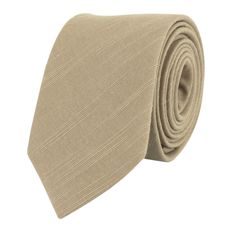 BUBIBUBI Béžová kravata Almond