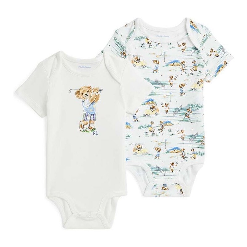 Bavlněné kojenecké body Polo Ralph Lauren 2-pack