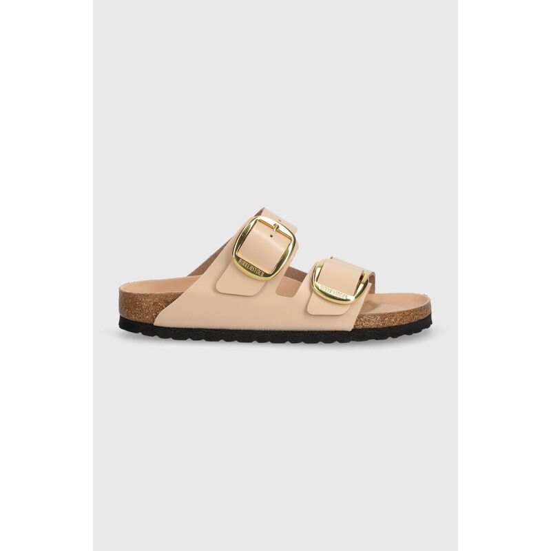 Pantofle Birkenstock Arizona BB dámské, béžová barva, 1026553