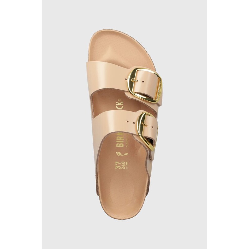 Pantofle Birkenstock Arizona BB dámské, béžová barva, 1026553