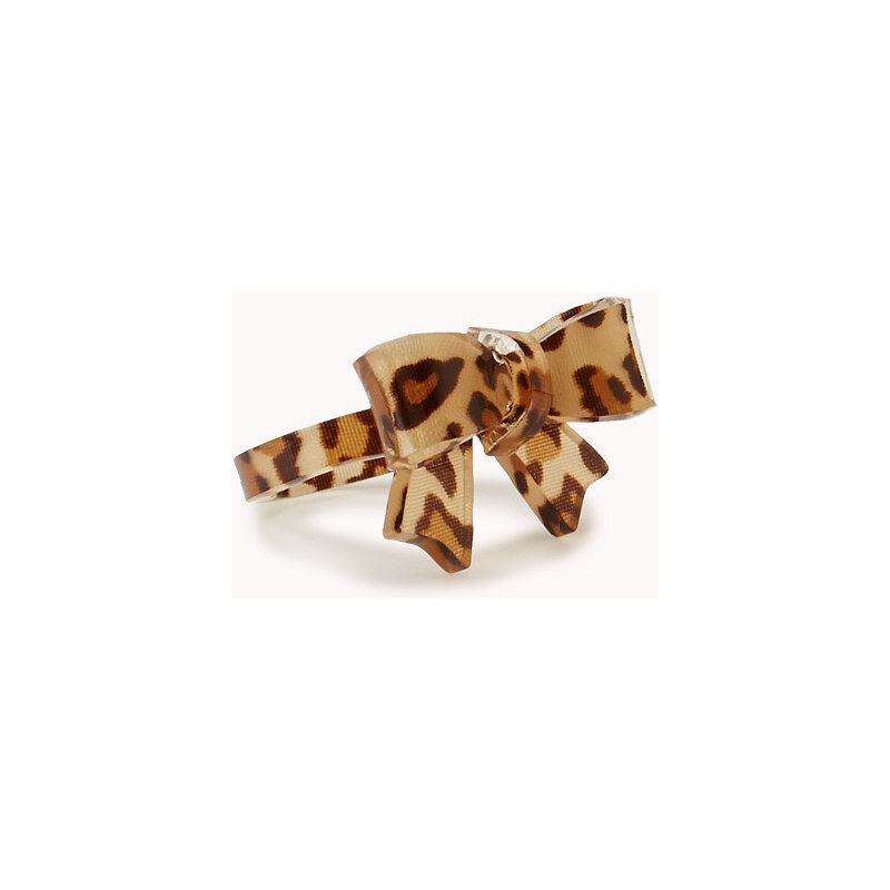 Forever 21 Leopard Bow Ring