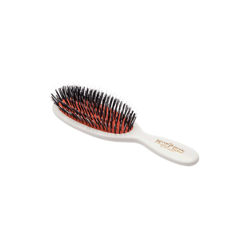 Mason Pearson Pocket Bristle & Nylon Hairbrush BN4 1 ks, Bílá