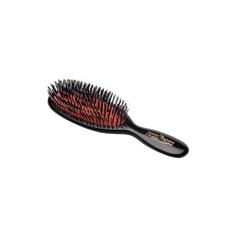 Mason Pearson Pocket Bristle & Nylon Hairbrush BN4 1 ks, Černá