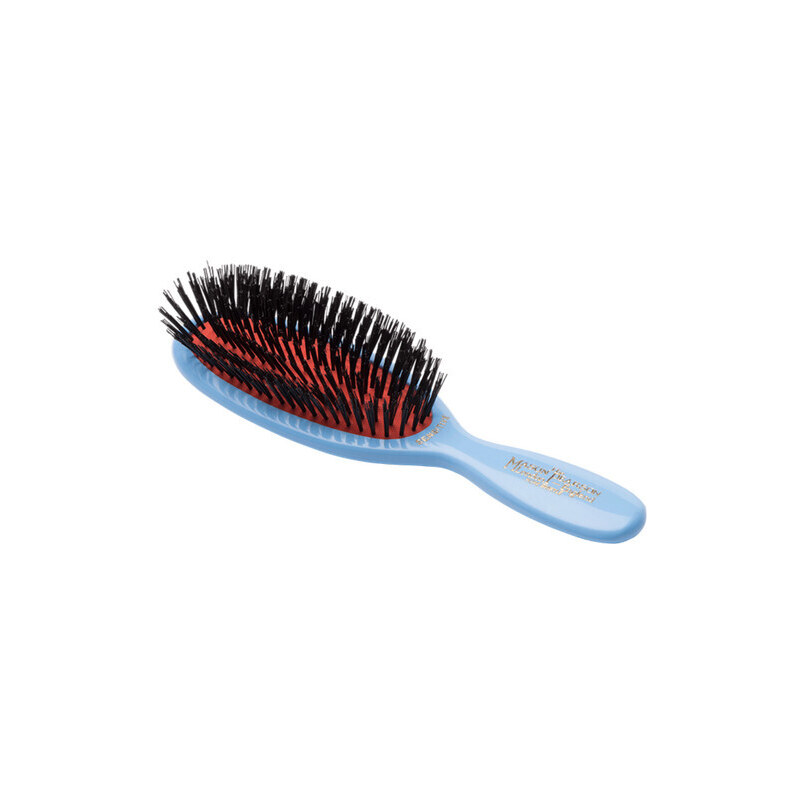 Mason Pearson Pocket Sensitive Bristle Hairbrush SB4 1 ks, Modrá