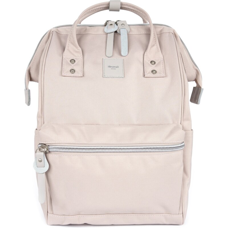 Himawari Unisex's Backpack tr22254-15 Light Pink/Grey Pink