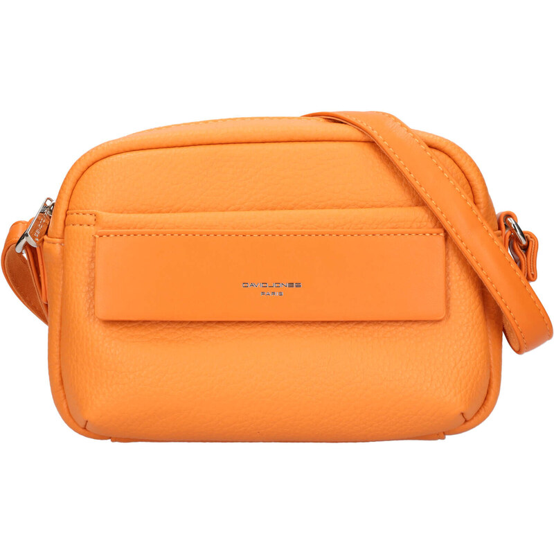 Dámská crossbody kabelka David Jones Lourdes - oranžová