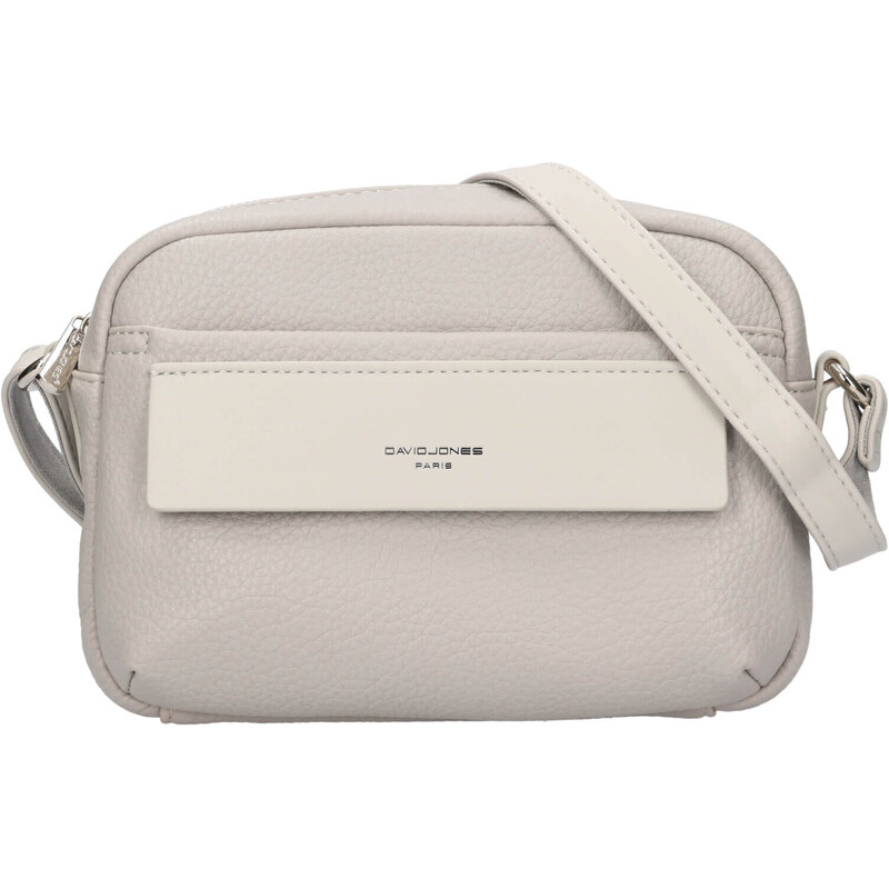 Dámská crossbody kabelka David Jones Lourdes - šedá