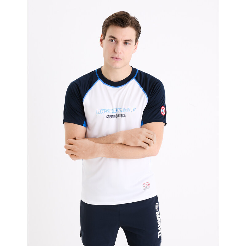 Celio Sportovní tričko Marvel - Captain America - Pánské