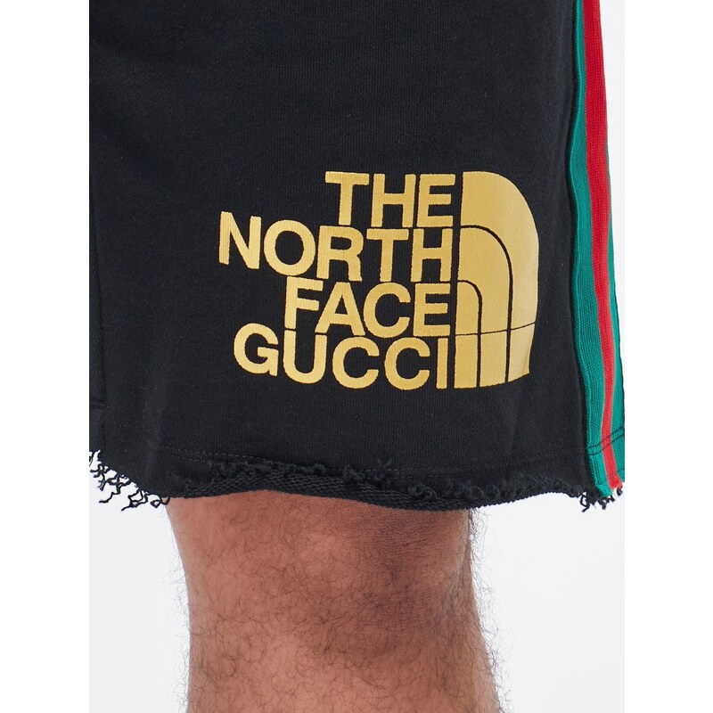 THE NORTH FACE X GUCCI Black kraťasy