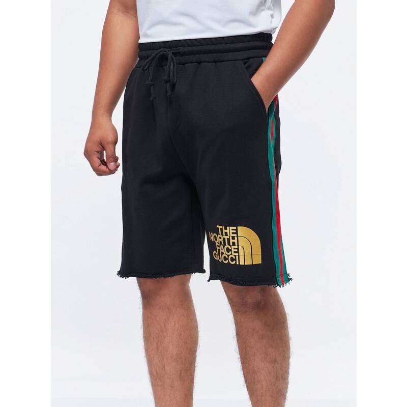 THE NORTH FACE X GUCCI Black kraťasy