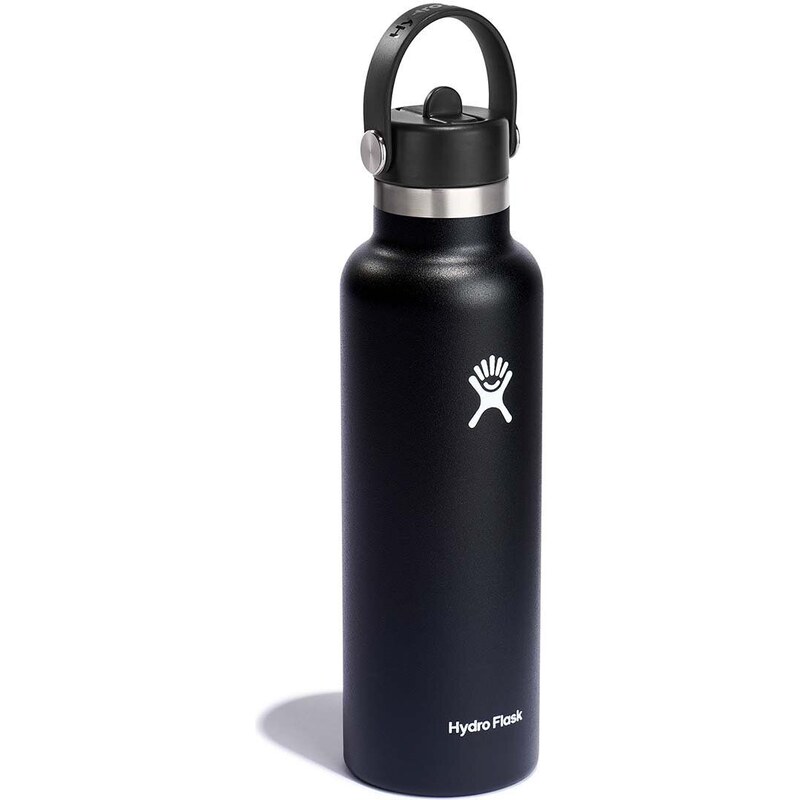 Termoláhev Hydro Flask 21 Oz Standard Flex Straw Cap Black černá barva, S21FS001