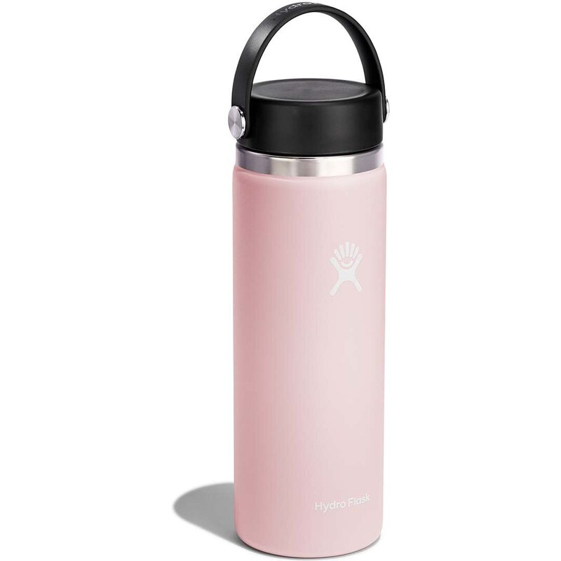 Termoláhev Hydro Flask 20 Oz Wide Flex Cap Trillium růžová barva, W20BTS678