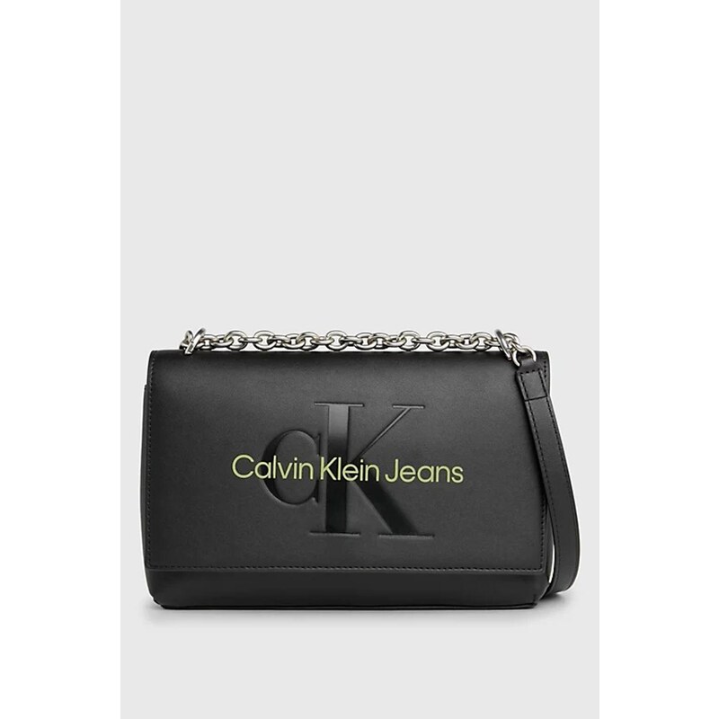 Calvin Klein Sculpted crossbody kabelka - černá