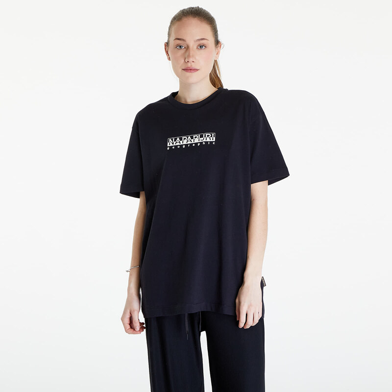 Tričko Napapijri S-Box Ss Tee Black L 90193465