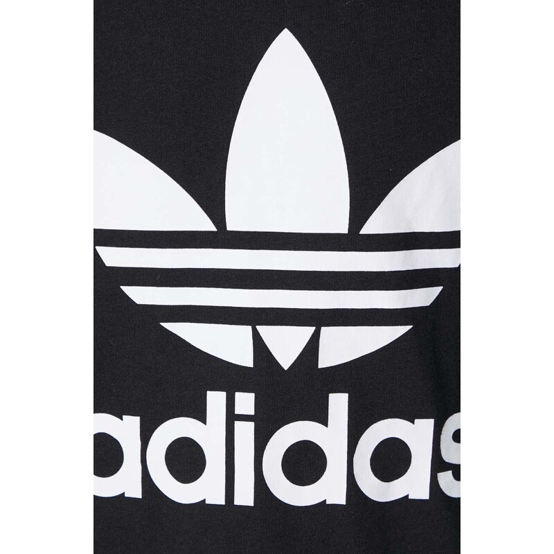 Bavlněné tričko adidas Originals černá barva, IA4811-BLACK