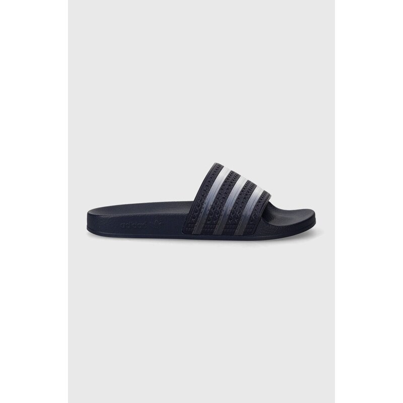 Pantofle adidas Originals Adilette pánské, tmavomodrá barva, IF3703