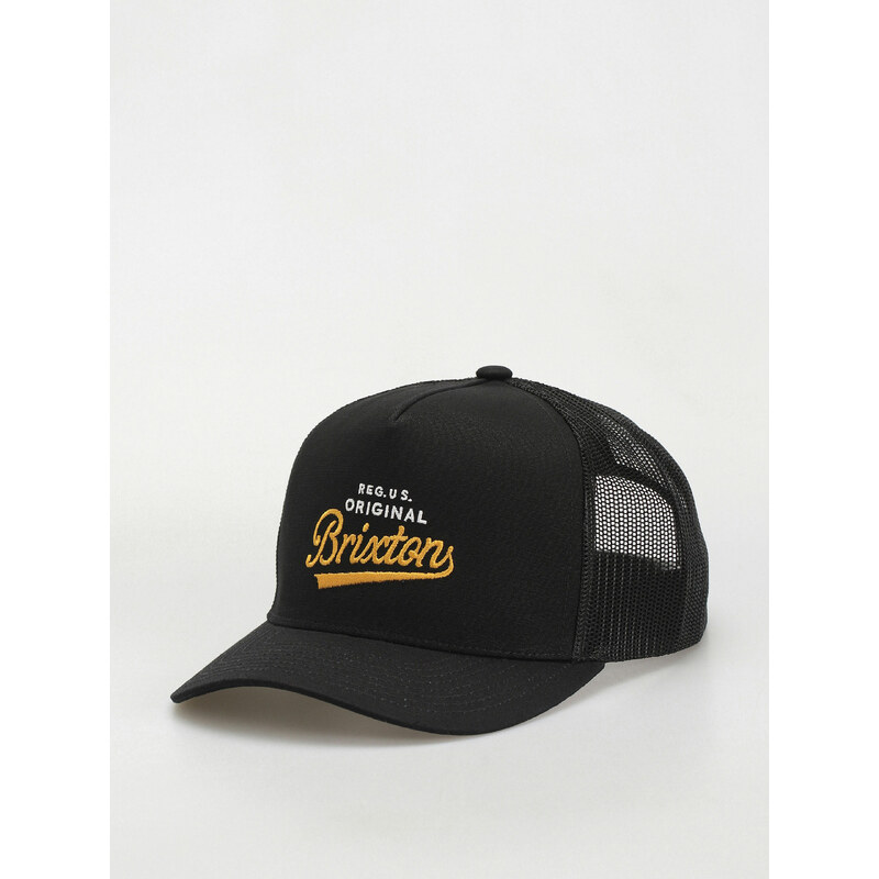 Brixton Postal C Netplus Mp Trucker (black/black)černá