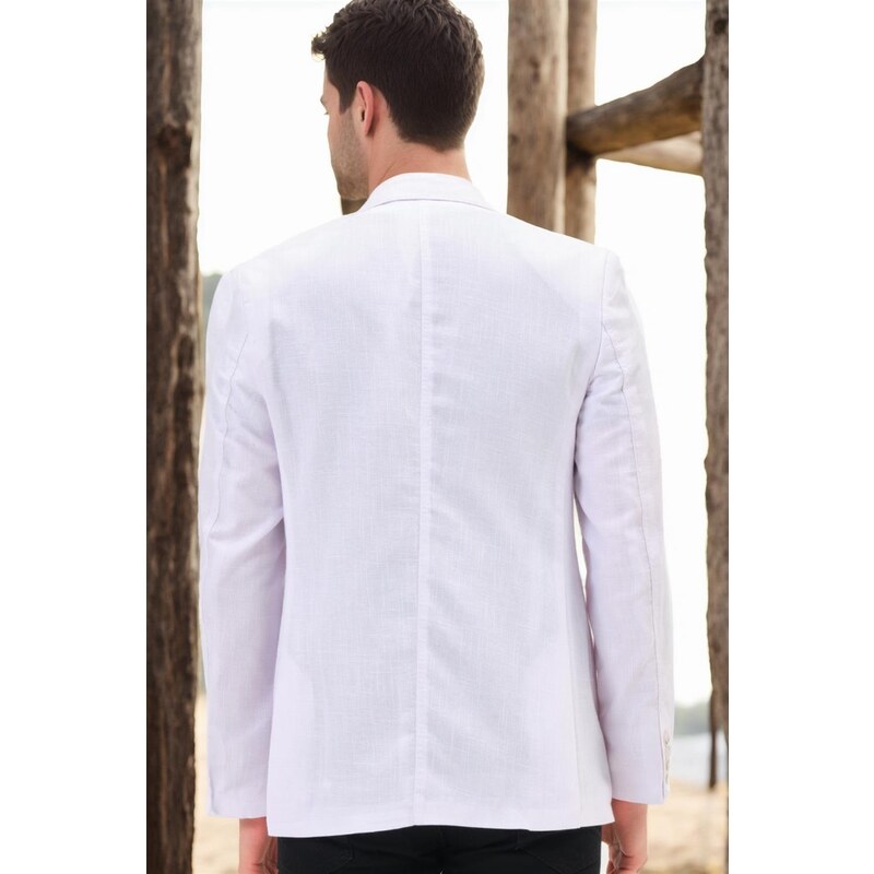 C9059 DEWBERRY MEN'S JACKET-LIGHT WHITE