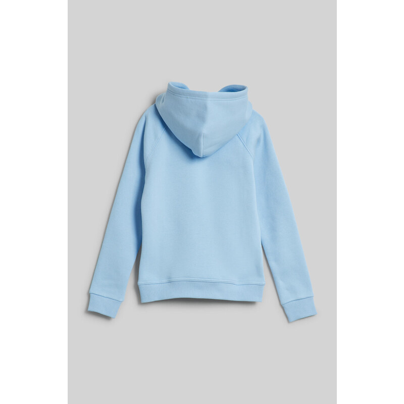 MIKINA GANT ARCHIVE SHIELD RAGLAN HOODIE modrá 98/104