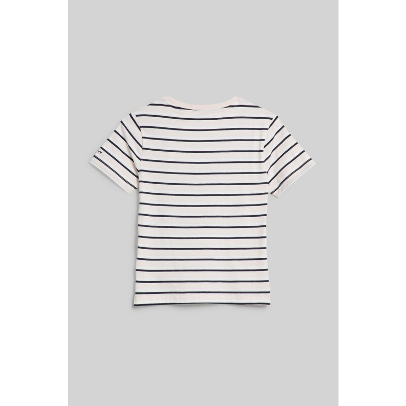 TRIČKO GANT STRIPED T-SHIRT růžová 134/140