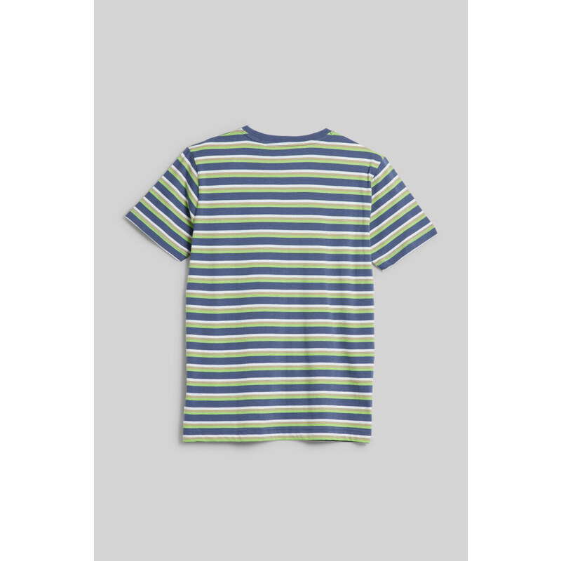 TRIČKO GANT STRIPED SHIELD T-SHIRT modrá 134/140