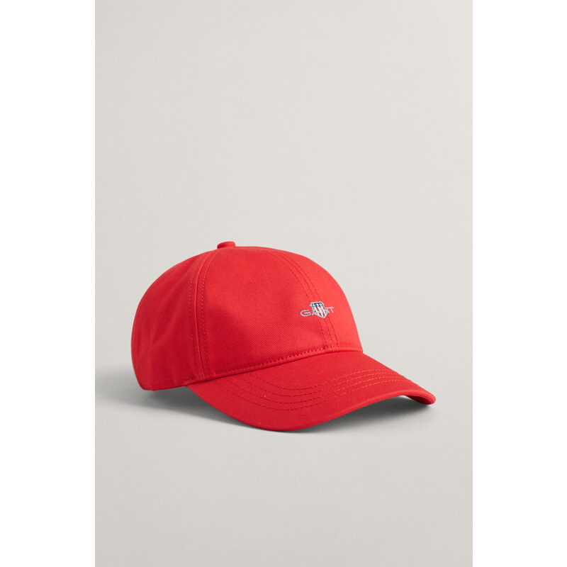 KŠILTOVKA GANT SHIELD COTTON TWILL CAP červená S/M