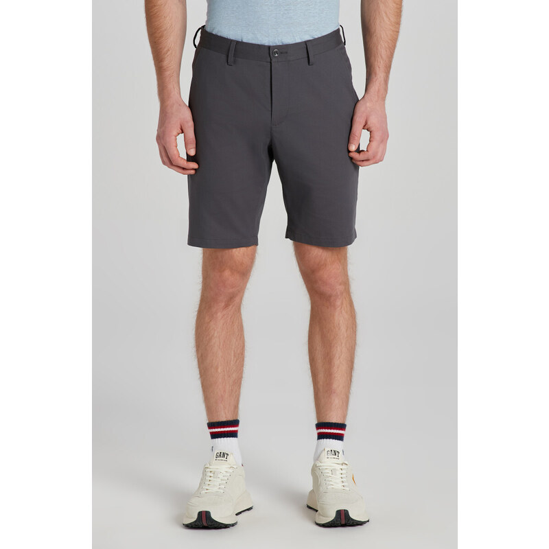 ŠORTKY GANT SLIM SPORTS SHORTS ANTRACITE