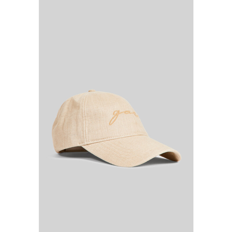 KŠILTOVKA GANT LINEN CAP žlutá None