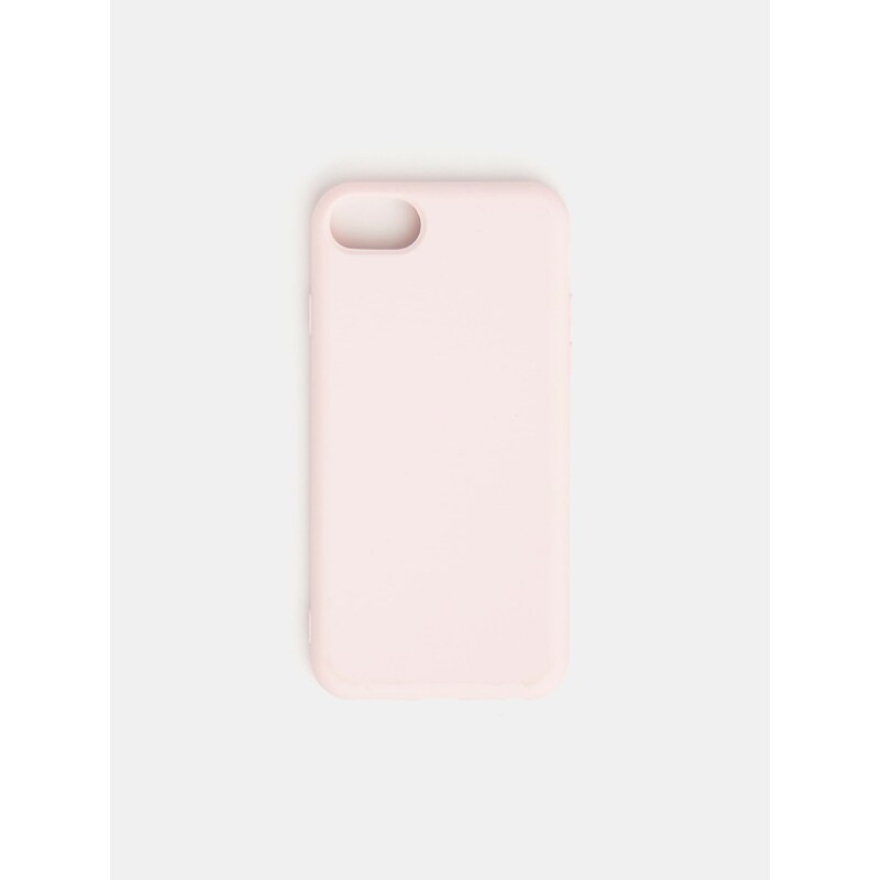 Sinsay - Pouzdro na iPhone 6, 7, 8 a SE - pastelová růžová