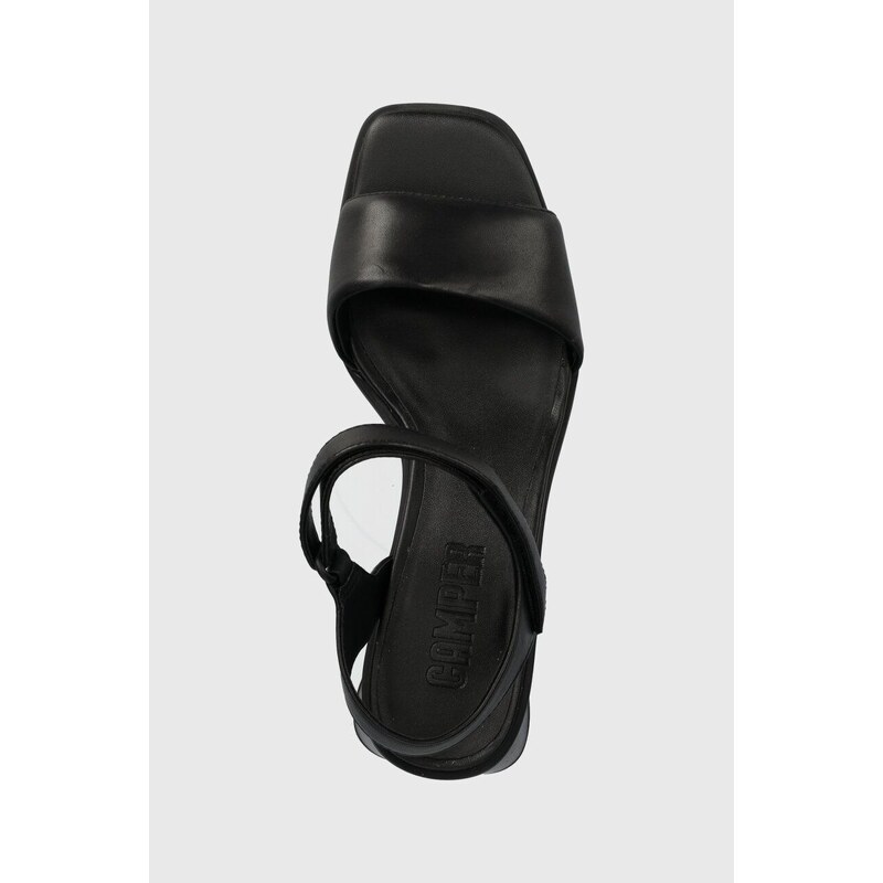 Kožené sandály Camper Kiara Sandal černá barva, K201501.006