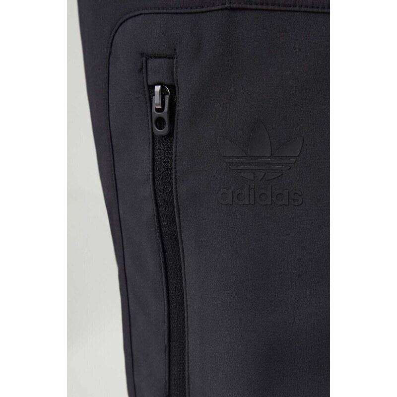 Tepláky adidas Originals černá barva, hladké, IR9442