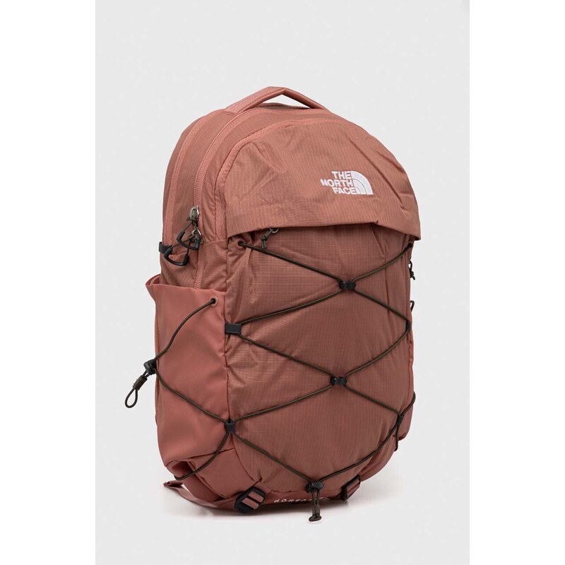 Batoh The North Face Borealis dámský, růžová barva, velký, hladký, NF0A52SIYLO1