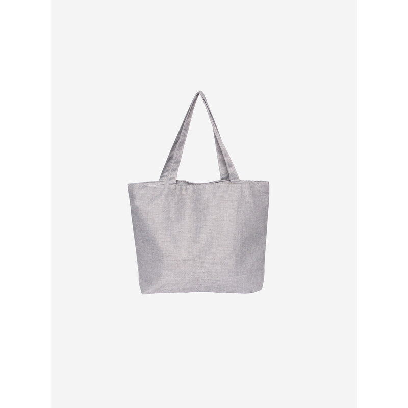 Shelvt Grey fabric shopping bag