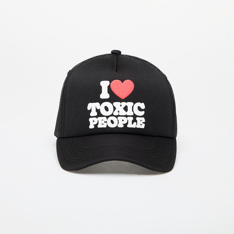 Kšiltovka PLEASURES Toxic Trucker Cap Black