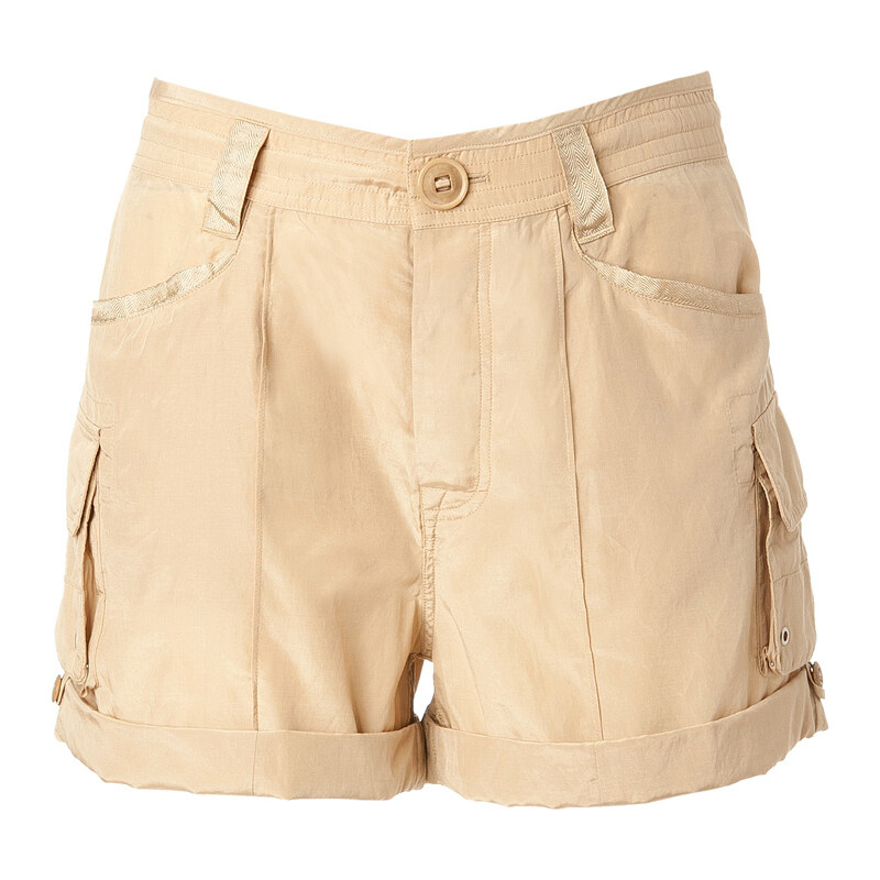 Polo Ralph Lauren Silk-Cotton Cargo Shorts