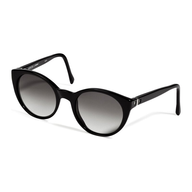 Mykita Acetate Gradient Sunglasses in Black