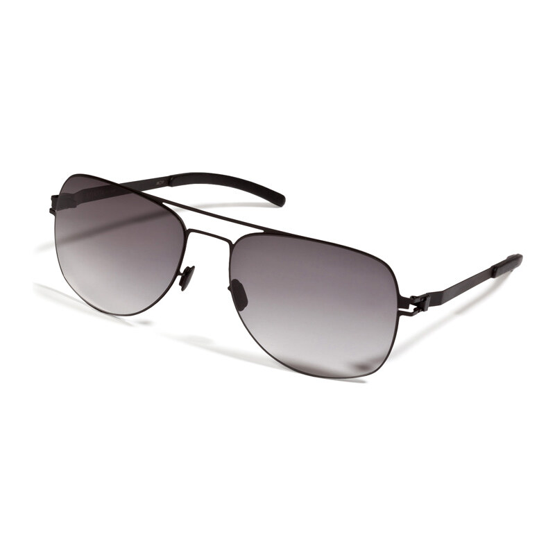 Mykita Stainless Steel Gradient Sunglasses in Black