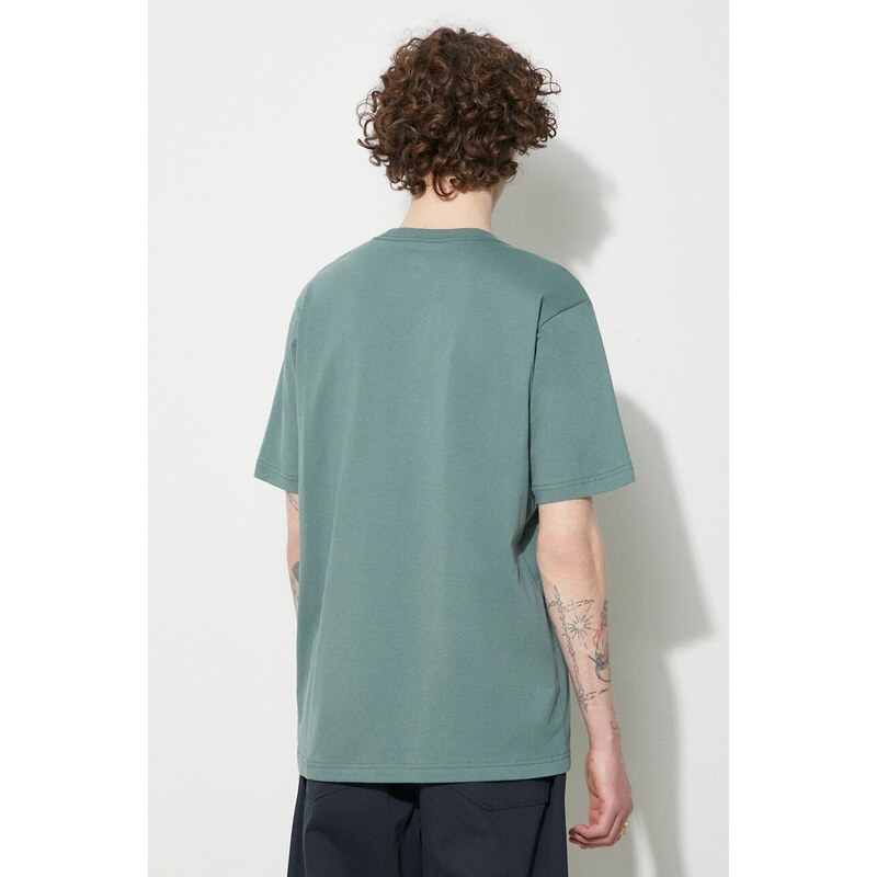 Tričko Dickies zelená barva, s potiskem