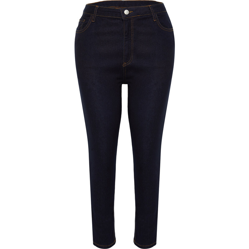 Trendyol Curve Dark Blue Stretchy Skinny Jeans