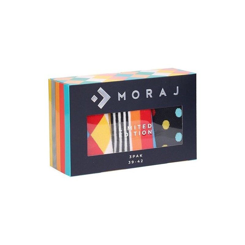 Moraj 3 pack ponožek v boxu CMLB450-006/3 barevné