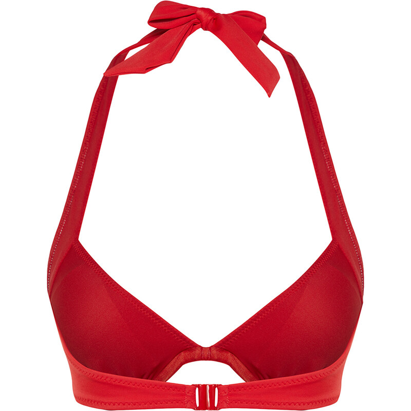 Trendyol Red Balconette Inverted V Underwire Bikini Top