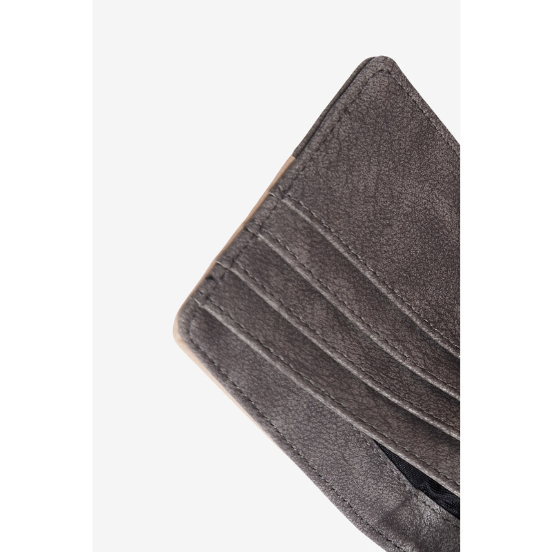 AC&Co / Altınyıldız Classics Men's Mink-Anthracite Wallet with Gift Box and Card Compartment