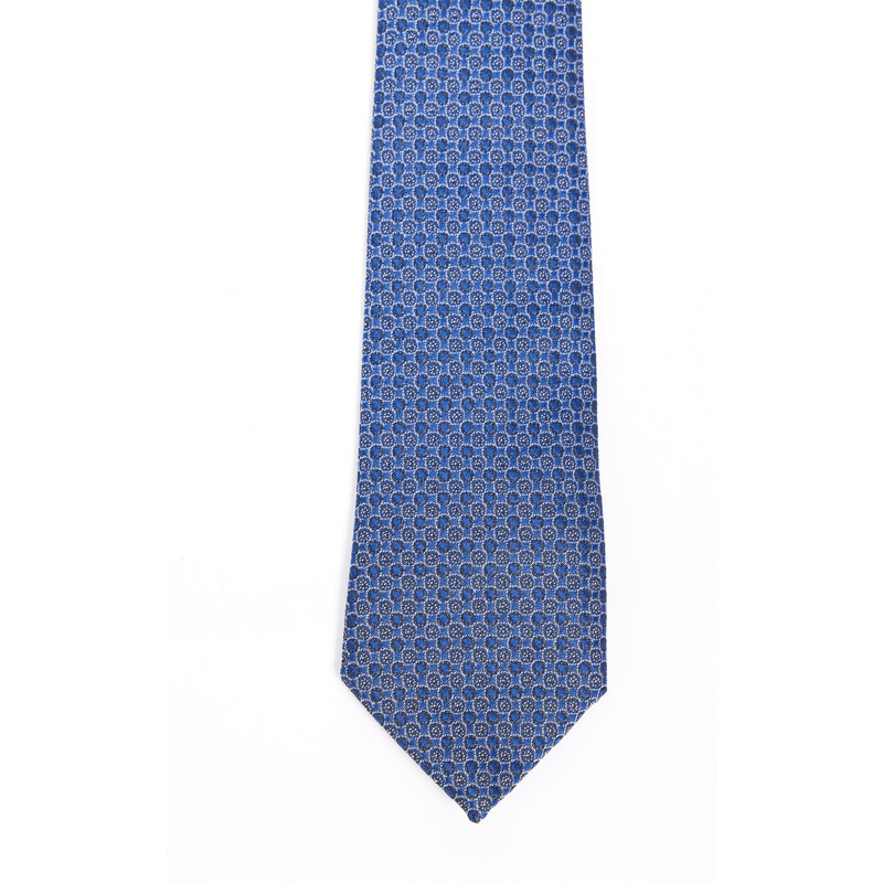 ALTINYILDIZ CLASSICS Men's Navy Blue Patterned Tie